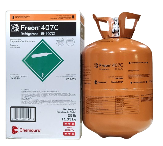 GAS CHEMOURS FREON R-407C